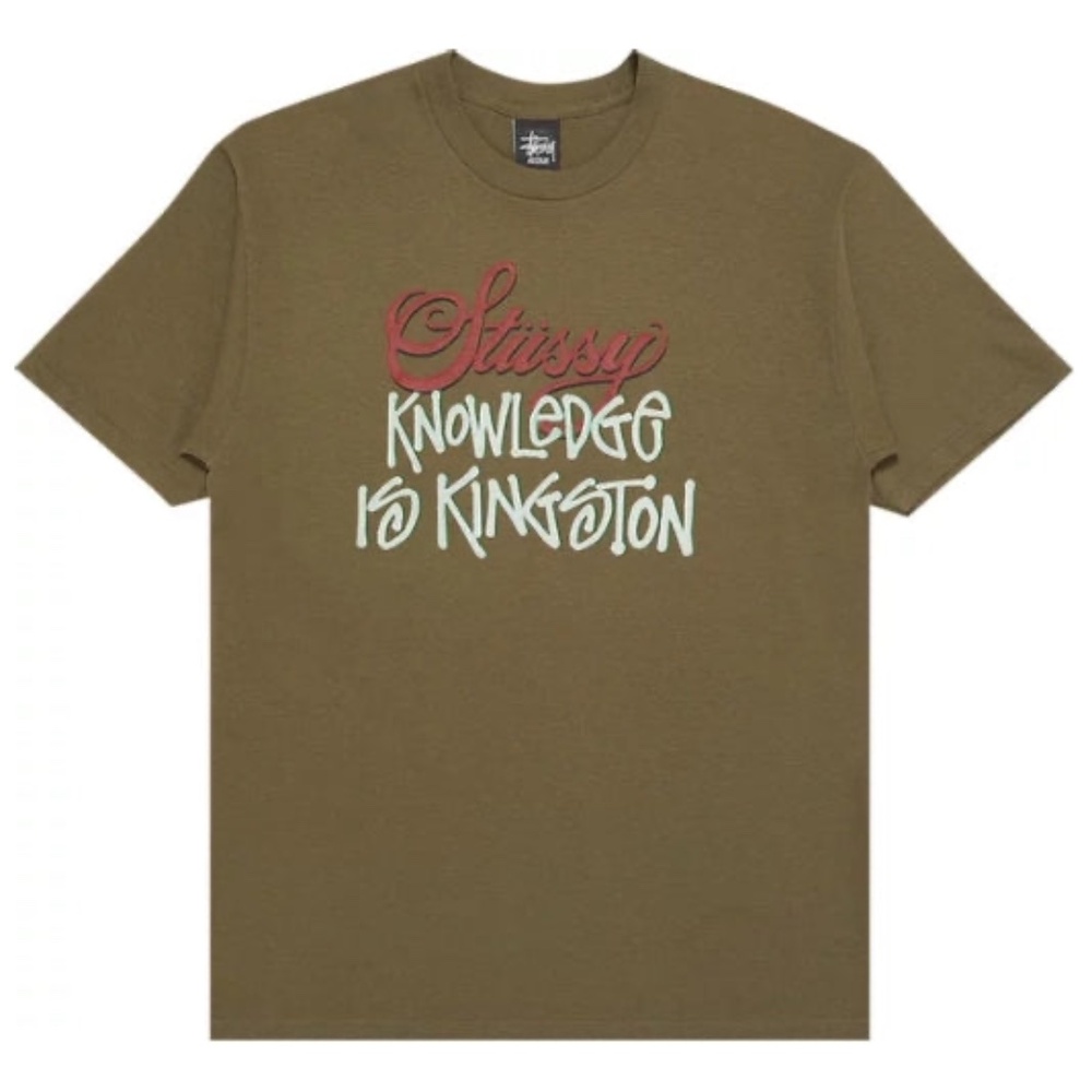 【OLD STUSSY】Stussy Kick Knowledge Tee Buy Vintage 90s Stussy Knowledge is King Skate Street Ss T